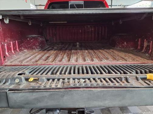 RED 2014 Ford F-250 Lariat