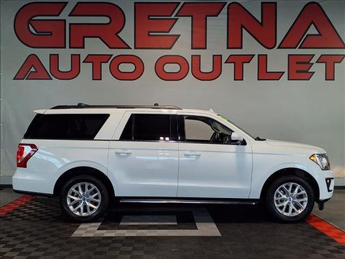 Star White Metallic Tri-Coat 2021 Ford Expedition Max XLT