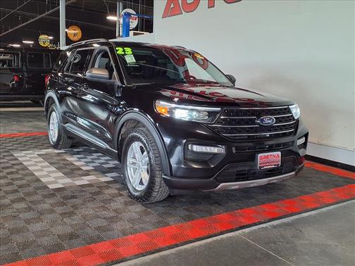 Agate Black Metallic 2023 Ford Explorer XLT