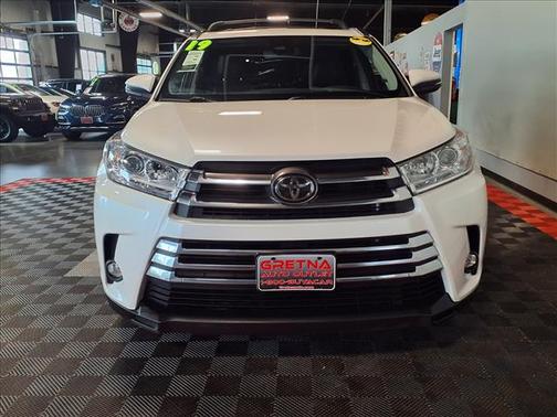 Blizzard Pearl 2019 Toyota Highlander Limited