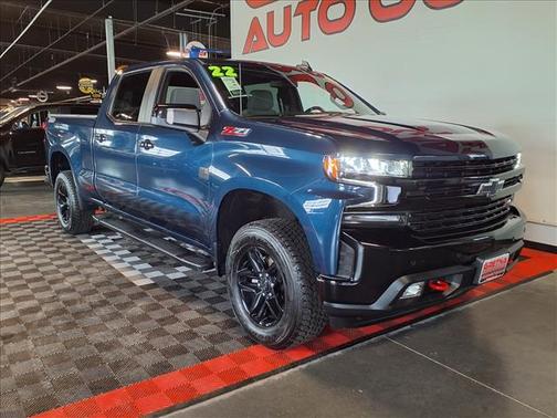 Northsky Blue Metallic 2022 Chevrolet Silverado 1500 Limited LT Trail Boss
