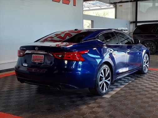 Deep Blue Pearl 2017 Nissan Maxima 3.5 S