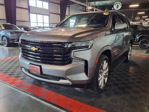 Satin Steel Metallic 2021 Chevrolet Tahoe 4WD High Country