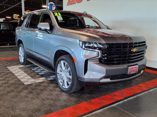 Satin Steel Metallic 2021 Chevrolet Tahoe 4WD High Country