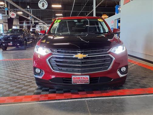 Cajun Red Tintcoat 2019 Chevrolet Traverse LT Cloth