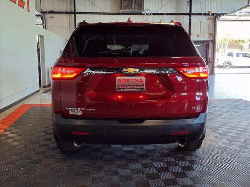 Cajun Red Tintcoat 2019 Chevrolet Traverse LT Cloth