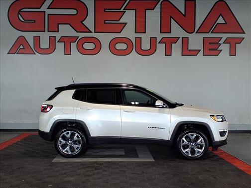 Pearl White Tri-Coat 2018 Jeep Compass Limited