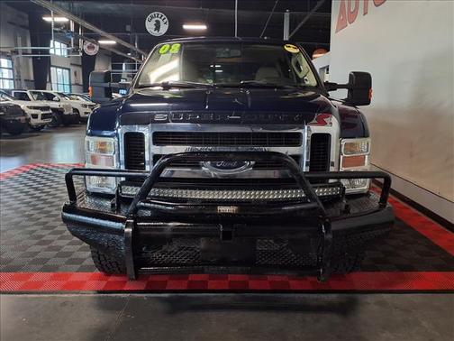 Dark Blue Pearl Metallic 2008 Ford F-250 Lariat