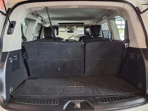 Pearl White 2018 Nissan Armada Platinum