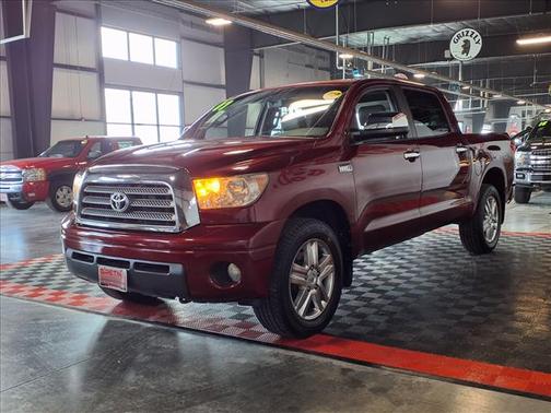 BURGUNDY 2007 Toyota Tundra CrewMax