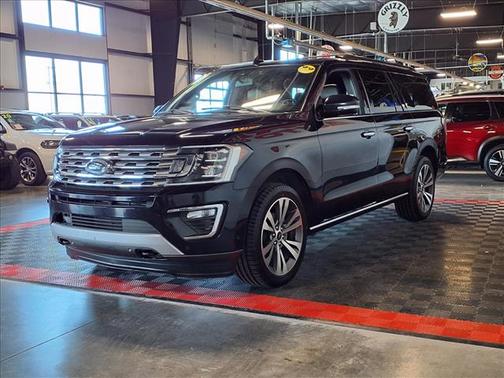 Antimatter Blue Metallic 2021 Ford Expedition Max Limited