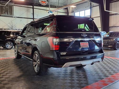 Antimatter Blue Metallic 2021 Ford Expedition Max Limited