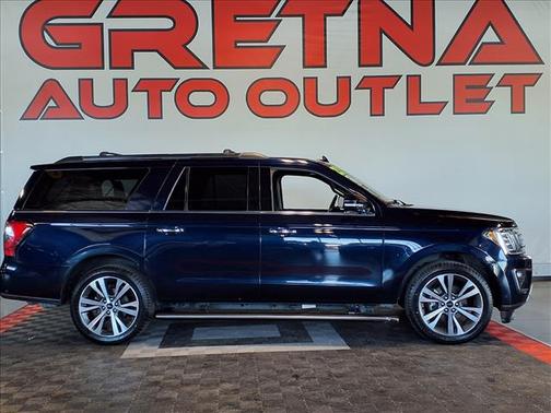 Antimatter Blue Metallic 2021 Ford Expedition Max Limited