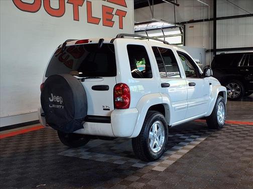 Stone White 2004 Jeep Liberty Limited