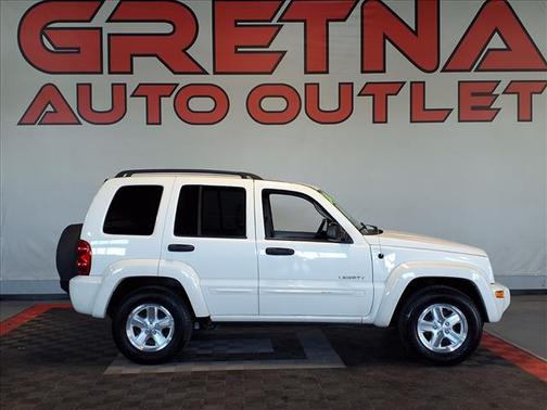 Stone White 2004 Jeep Liberty Limited