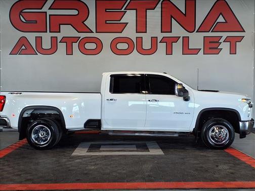 Summit White 2020 Chevrolet Silverado 3500 LTZ Truck