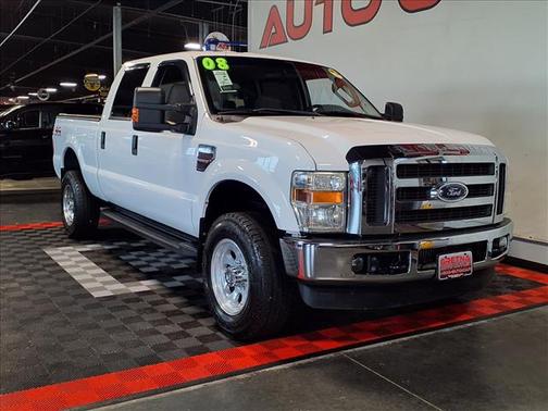 Oxford White Clearcoat 2008 Ford F-350 FX4