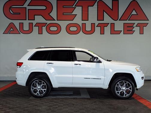 Bright White Clearcoat 2020 Jeep Grand Cherokee Overland