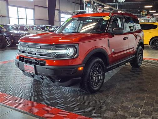Hot Pepper Red Tinted Clearcoat 2023 Ford Bronco Sport Big Bend