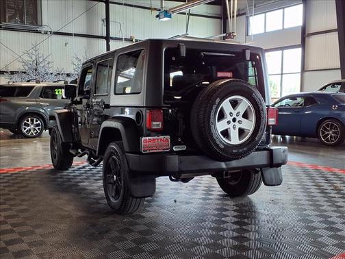 Black Clearcoat 2016 Jeep Wrangler Unlimited Sport