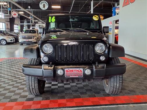 Black Clearcoat 2016 Jeep Wrangler Unlimited Sport