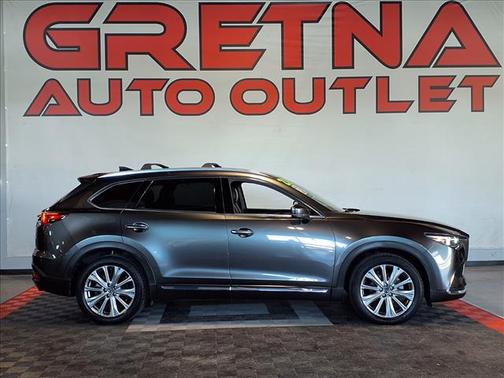 Machine Gray Metallic 2021 Mazda CX-9 Signature