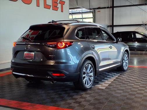 Machine Gray Metallic 2021 Mazda CX-9 Signature