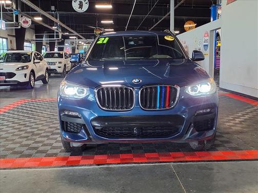 Phytonic Blue Metallic 2021 BMW X3 xDrive30i