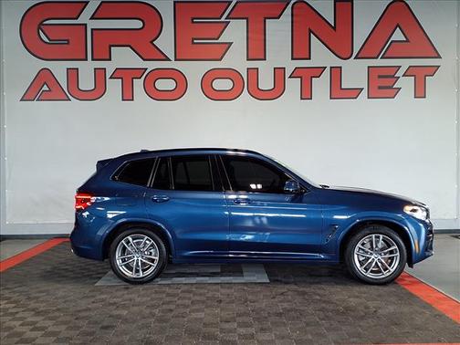 Phytonic Blue Metallic 2021 BMW X3 xDrive30i