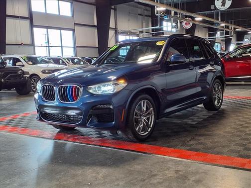 Phytonic Blue Metallic 2021 BMW X3 xDrive30i