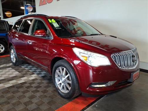Crimson Red Tintcoat 2016 Buick Enclave Leather