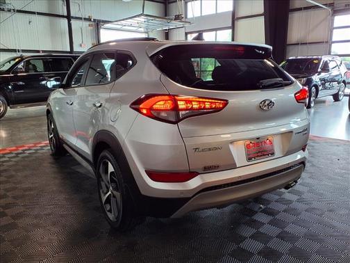 Molten Silver 2018 Hyundai TUCSON Limited