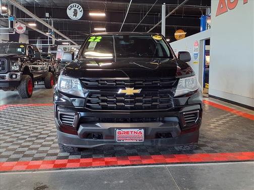 Black 2022 Chevrolet Colorado LT