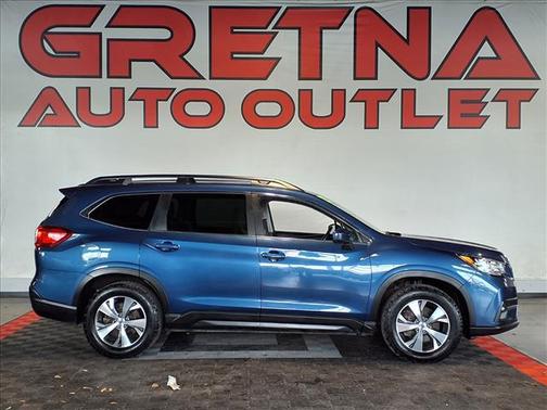 Abyss Blue Pearl 2021 Subaru Ascent Premium 8-Passenger