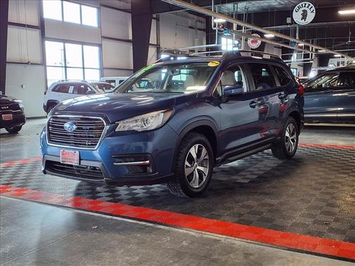 Abyss Blue Pearl 2021 Subaru Ascent Premium 8-Passenger