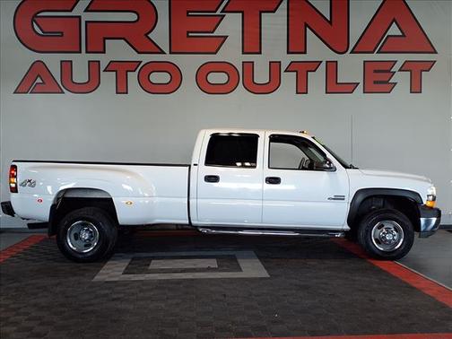 Summit White 2002 Chevrolet Silverado 3500 LT Crew Cab