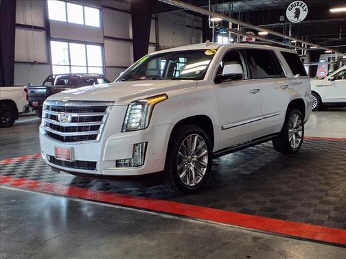 Crystal White Tricoat 2018 Cadillac Escalade Premium Luxury