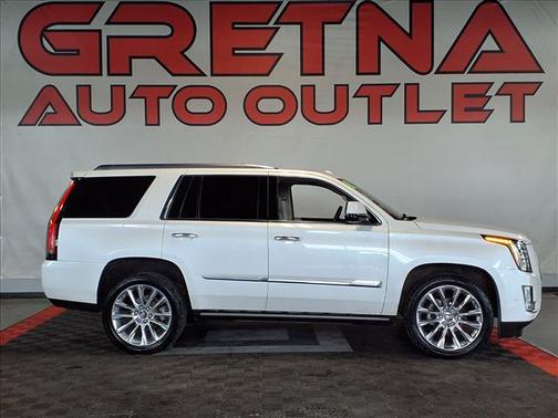 Crystal White Tricoat 2018 Cadillac Escalade Premium Luxury
