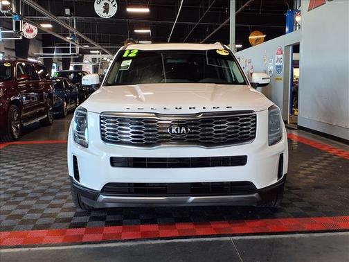 Glacial White Pearl 2021 Kia Telluride S