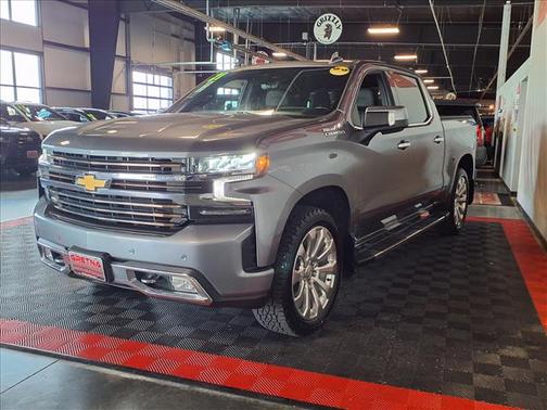 Satin Steel Metallic 2021 Chevrolet Silverado 1500 High Country
