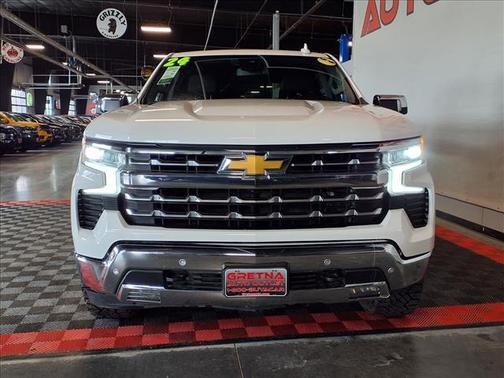 Summit White 2024 Chevrolet Silverado 1500 LTZ