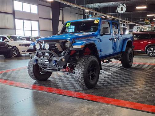 Hydro Blue Pearlcoat 2021 Jeep Gladiator Rubicon
