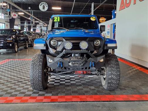 Hydro Blue Pearlcoat 2021 Jeep Gladiator Rubicon