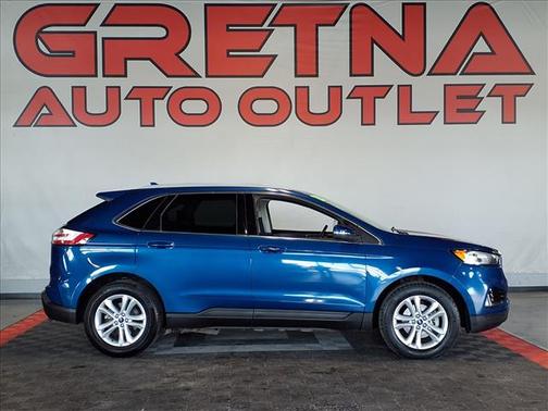 Atlas Blue Metallic 2020 Ford Edge SEL