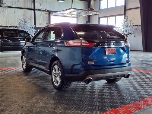 Atlas Blue Metallic 2020 Ford Edge SEL