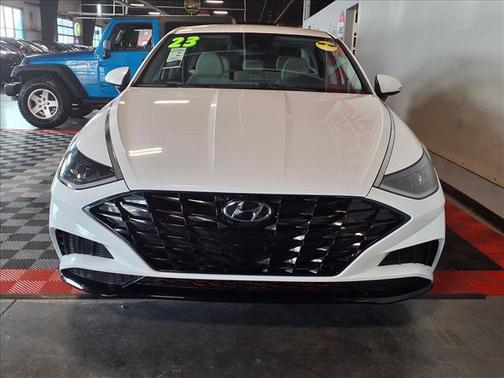 Serenity White 2023 Hyundai SONATA SEL