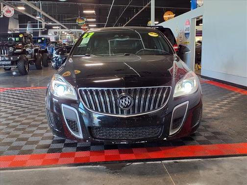 Ebony Twilight Metallic 2017 Buick Regal Turbo GS