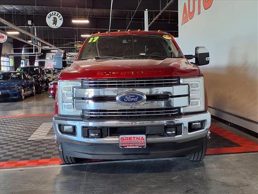 Ruby Red Metallic Tinted Clearcoat 2017 Ford F-350 Lariat