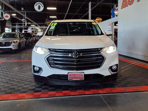 Summit White 2019 Chevrolet Traverse LT Cloth