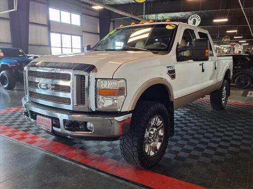 Oxford White Clearcoat 2008 Ford F-350 Lariat